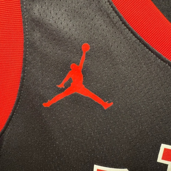 Og Anunoby Toronto Raptors Nike Jordan Edition Swingman NBA Basketball Jersey - Picture 4 of 10